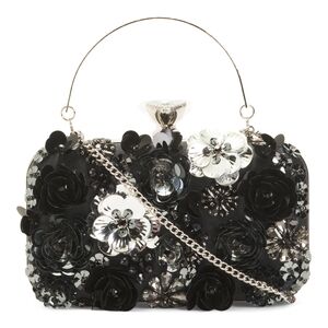 Viral Alessia Bianchi Beaded Floral Embellished Handbag